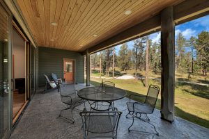 Patio off dining area