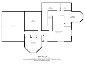 2D Floor Plan for 12818 Pine Haven Road